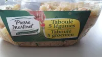 Taboulé aux 5 légumes