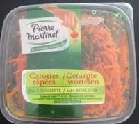 Carottes râpées à la ciboulette