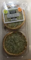 Tarta vegetariana de espinacas con ricotta