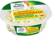 Ma salade de concombres à la ciboulette