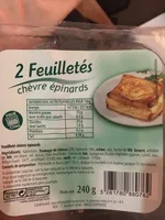 Feuilleté Chèvre Épinards