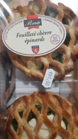 Feuilleté épinard chèvre