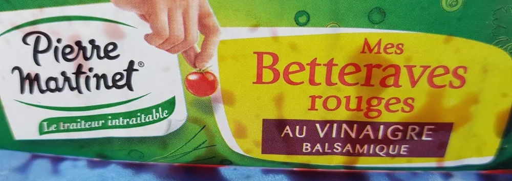 Mes betteraves rouges au vinaigre balsamique