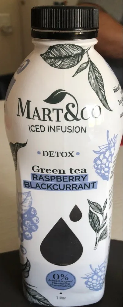 Infusion Glacée Cassis Framboise