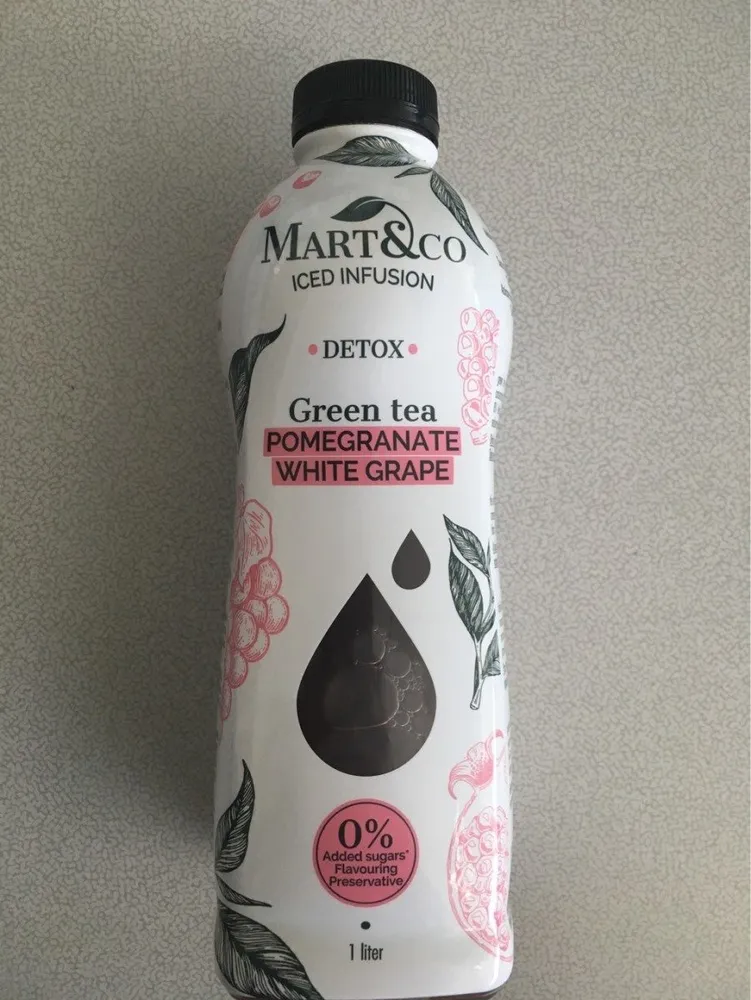 Infusion Glacée Grenade Raisin Blanc