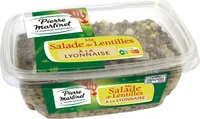 Ma salade de lentilles à la lyonnaise