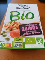 Salade de quinoa aux tomates et graines de courge