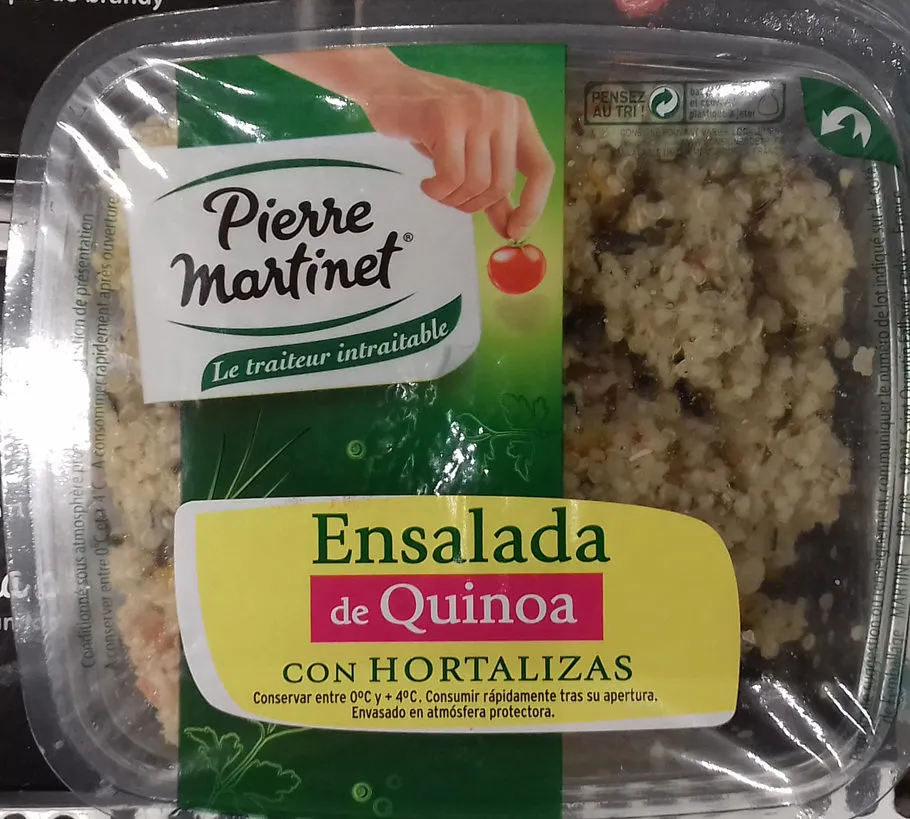 Ensalada de quinoa con hortalizas