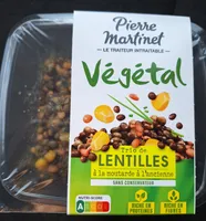 Trio de lentilles à la moutarde à l'ancienne - Végétal