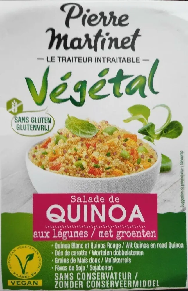 Salade de quinoa aux légumes et fèves de soja