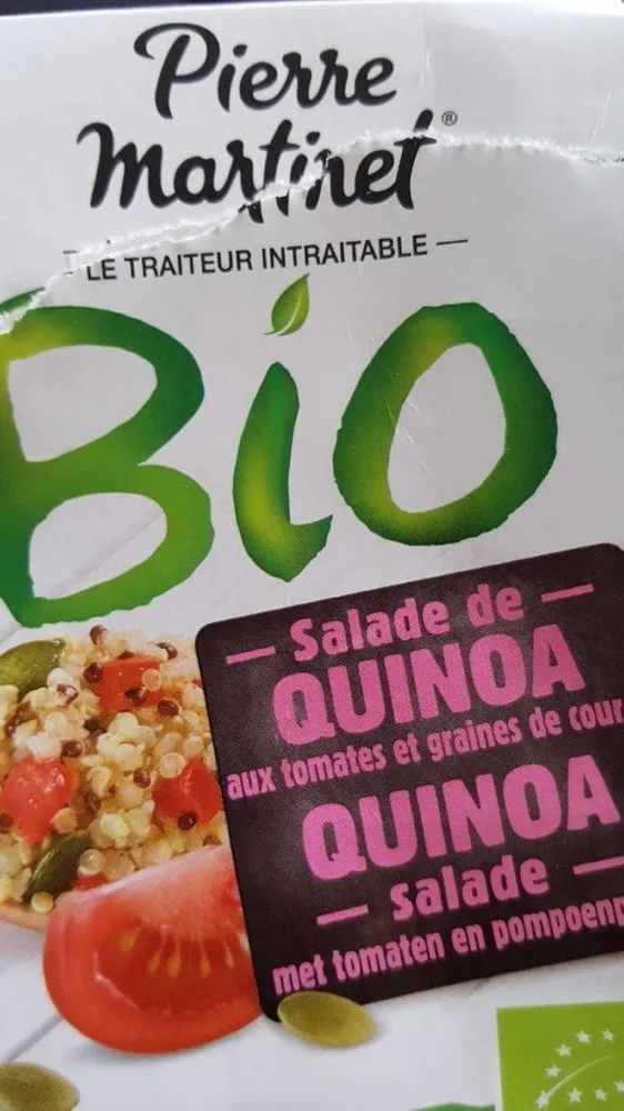 Salade de quinoa aux tomates et graines de courge
