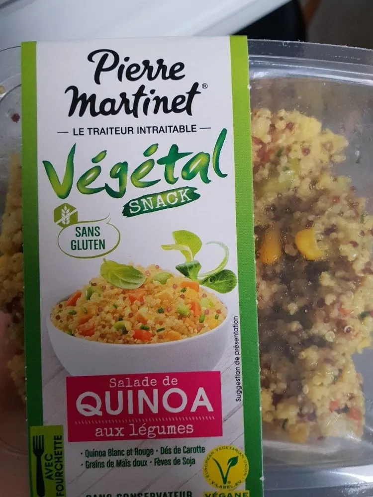 Salade de quinoa aux légumes