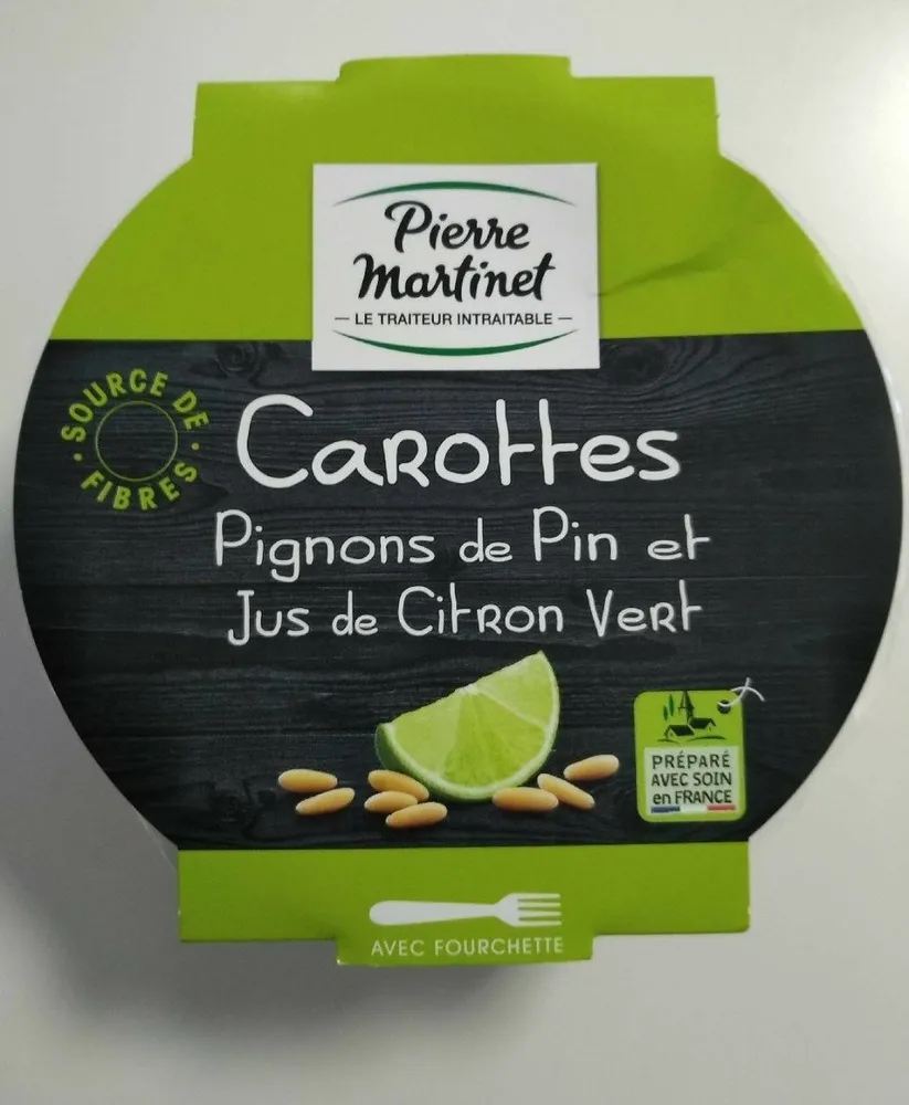 Carottes pignond e Pin et Jus de Citron vert