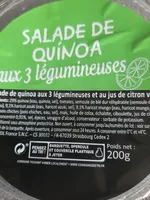 Salade de quinoa aux trois légumineuses