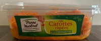 Mes carottes râpées a la ciboulette
