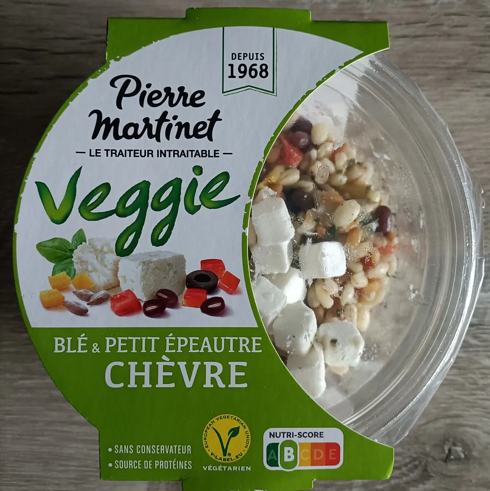 Veggie blé & petit épeautre chèvre
