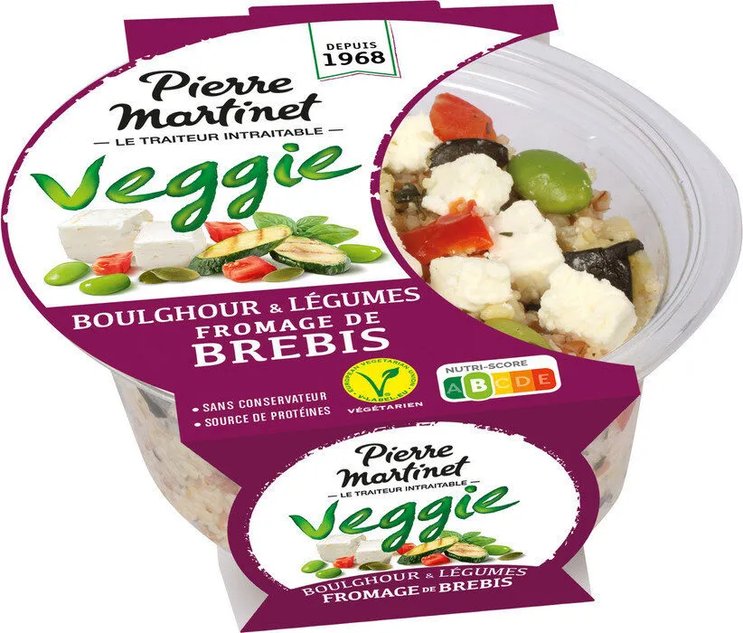 Boulghour & légumes fromage de brebis