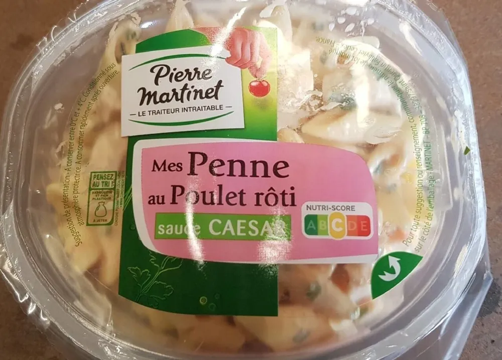 Mes Penne au poulet rôti sauce Caesar