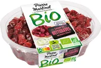 Salade de betteraves aux oignons émincés