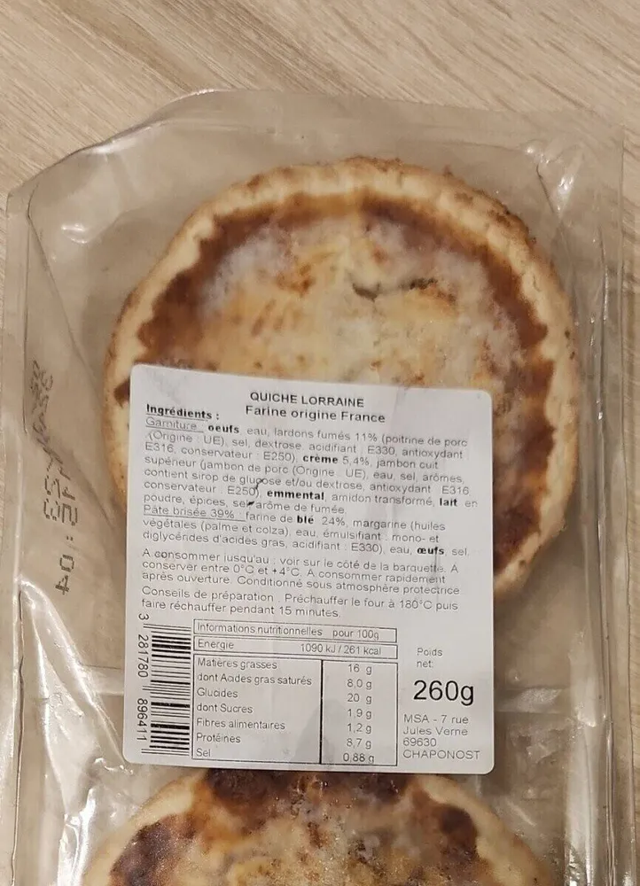 Quiche lorraine