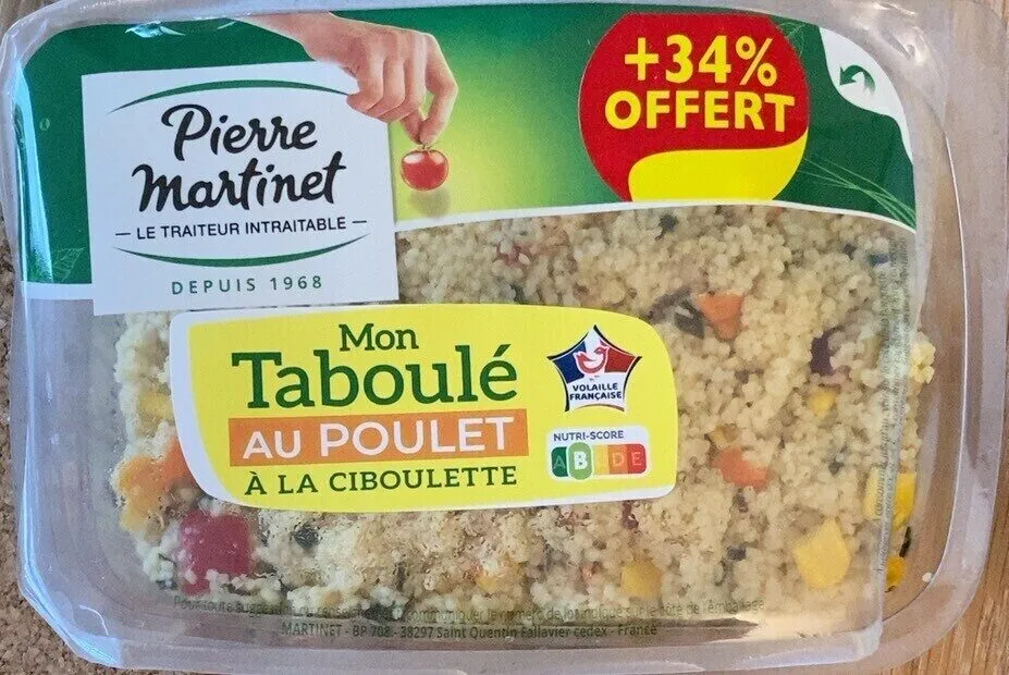 Mon taboulé au poulet à la ciboulette