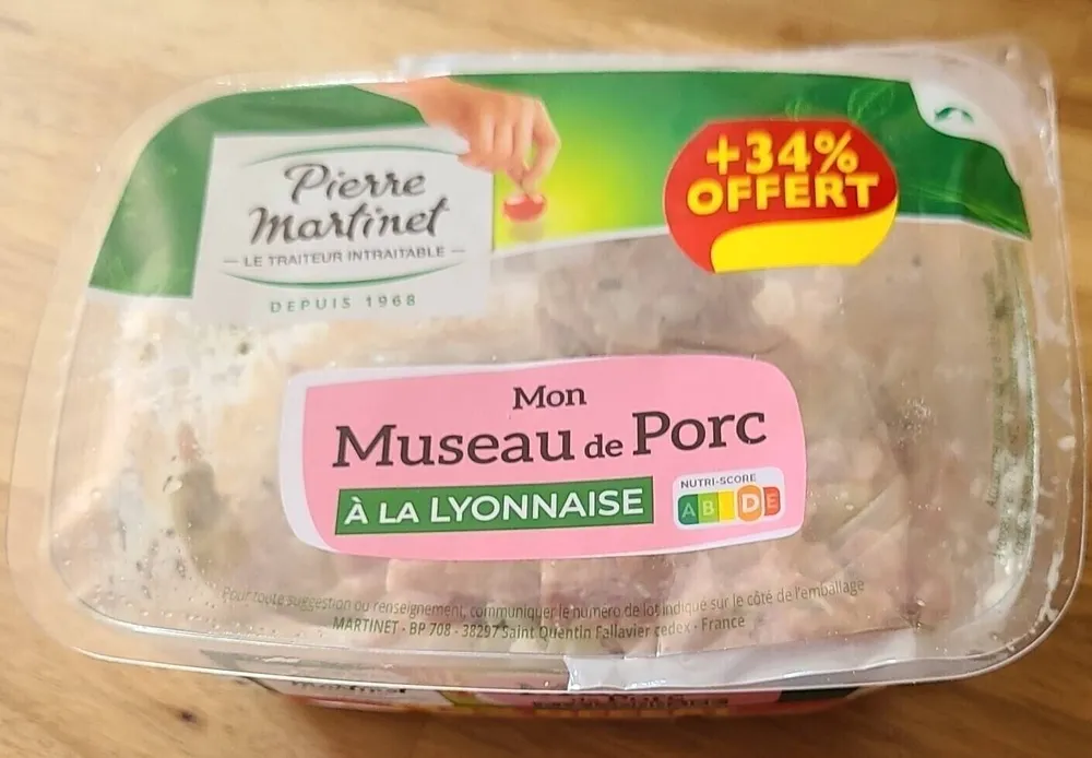 Museau de porc à la lyonnaise