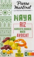Sala Maya Riz haricots rouges maïs avocat