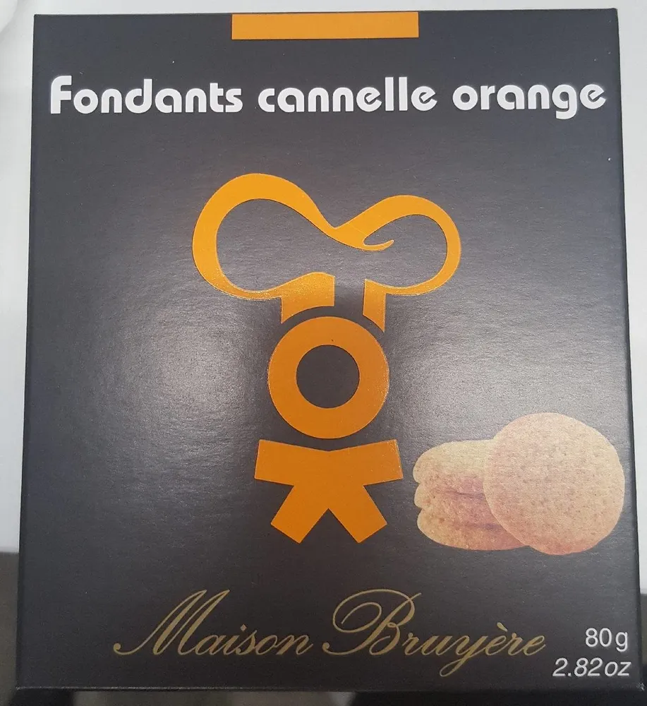 Fondants cannelle orange
