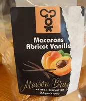 Macarons abricot vanille