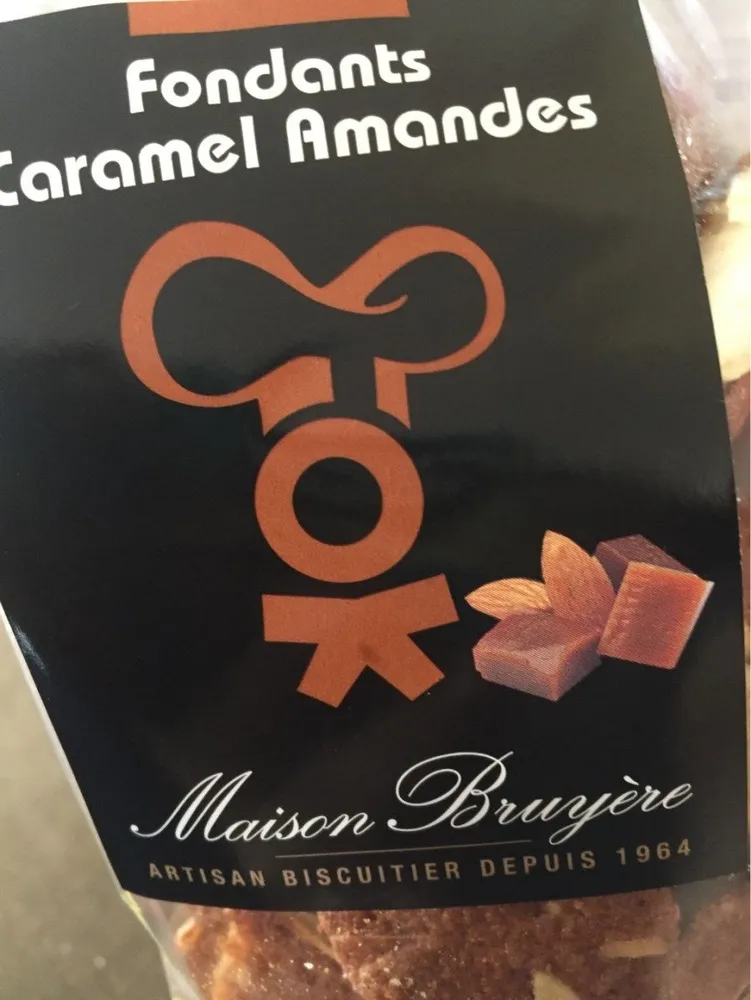 Fondants caramel amandes