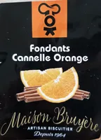 Fondant cannelle orange