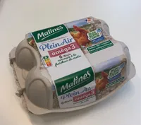 Œufs moyens plein air Oméga 3 Matines