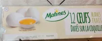 Oeufs blancs frais