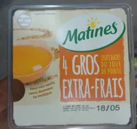 4 Gros oeufs Extra-frais