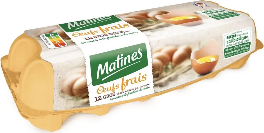 Gros oeufs extra-frais