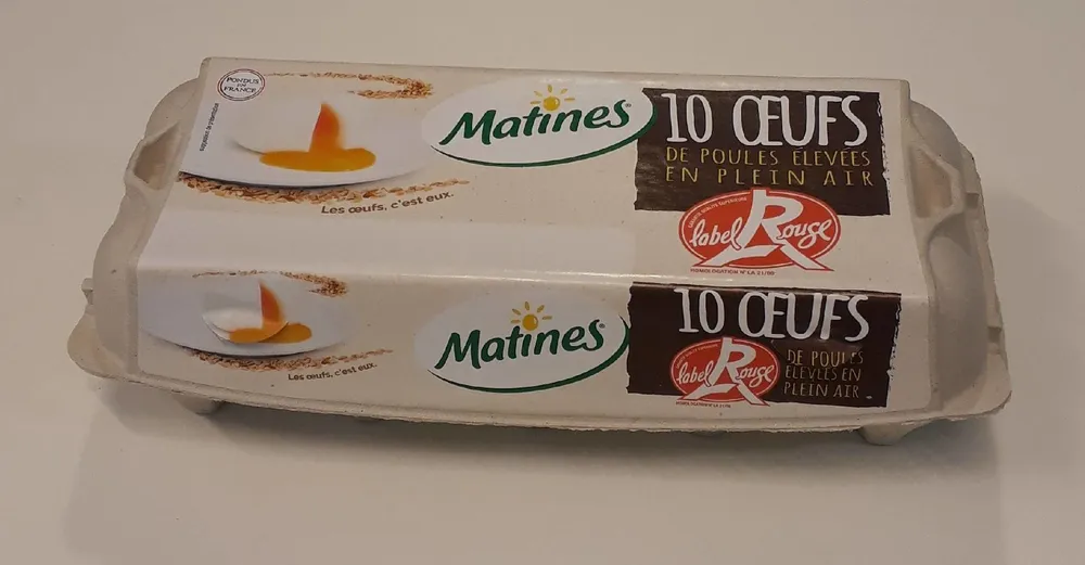 10 oeufs plein air Label Rouge
