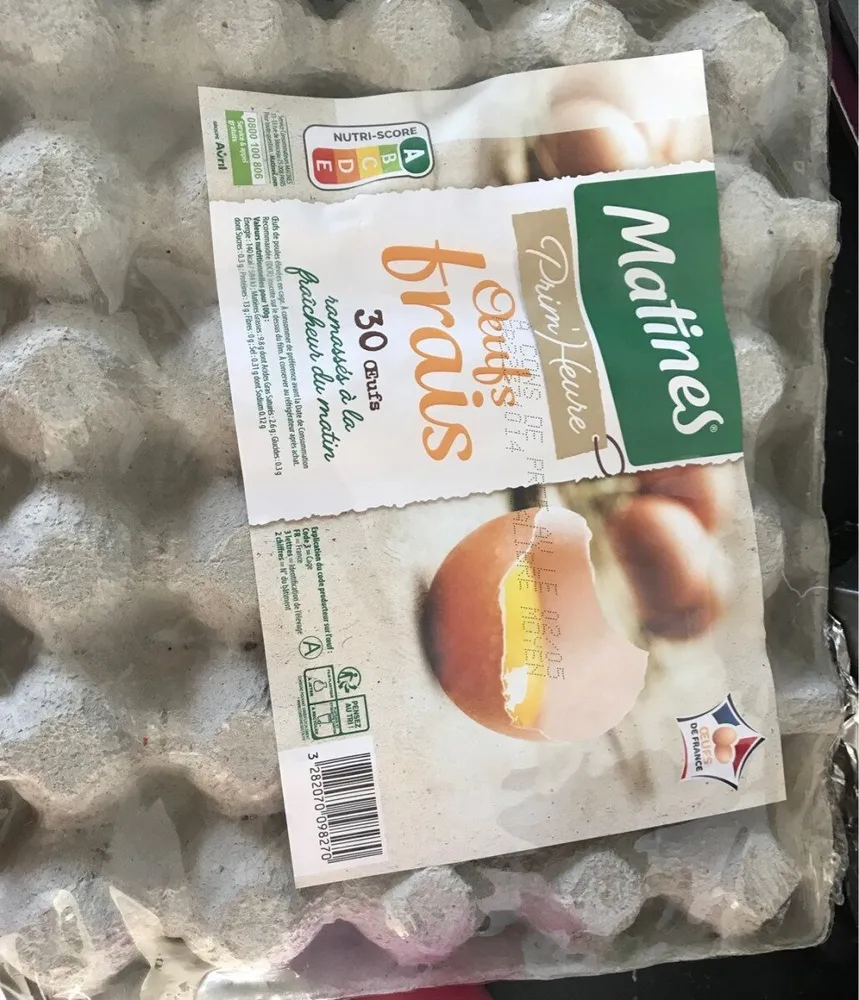 Oeufs frais