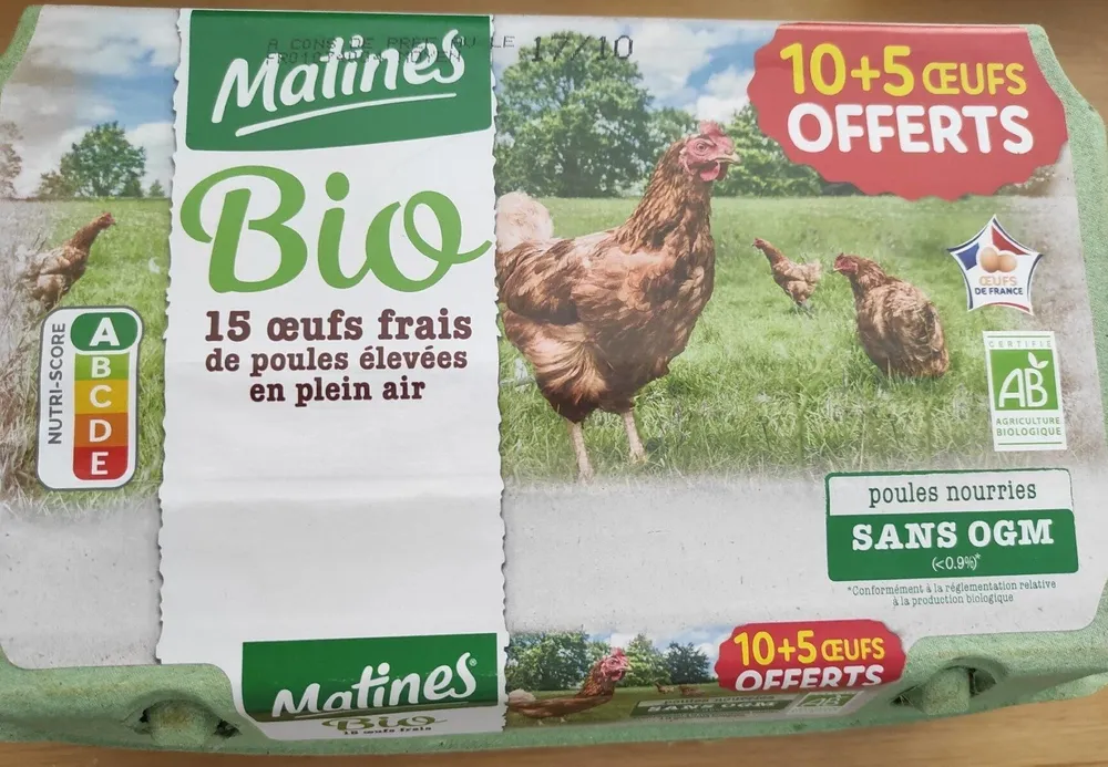 Oeufs frais