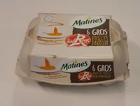 6 oeufs plein air Label Rouge gros