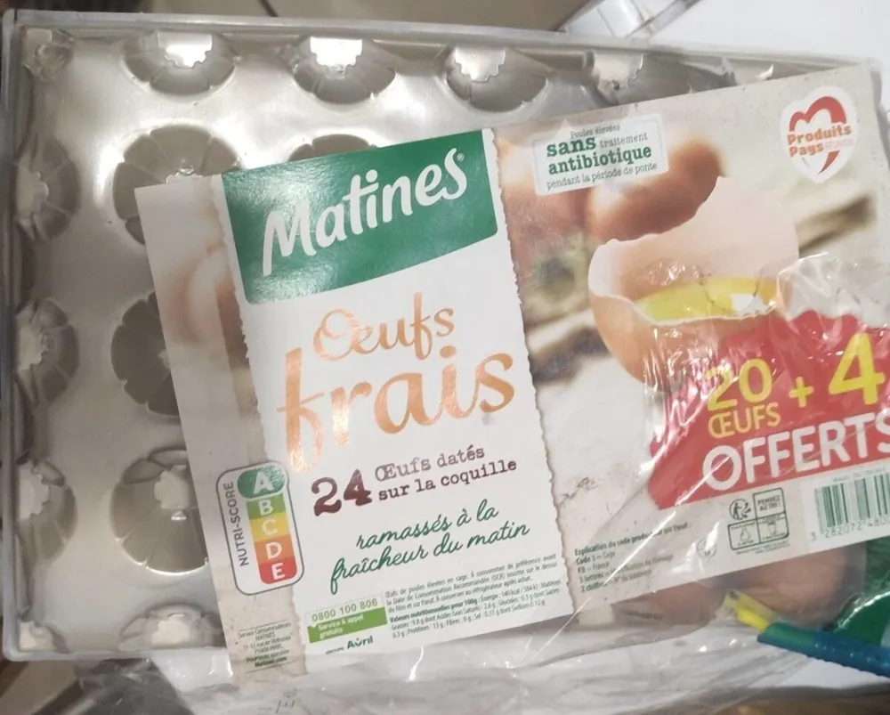 Oeufs frais