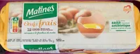 Oeufs frais dates du Jour de Ponte (date)