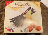 Vanille marbree au caramel