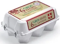6 gros œufs de savoie