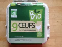 9 Gros Œufs Bio