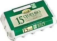 15 Oeufs Bio élevé En Plein Air Certifié AB