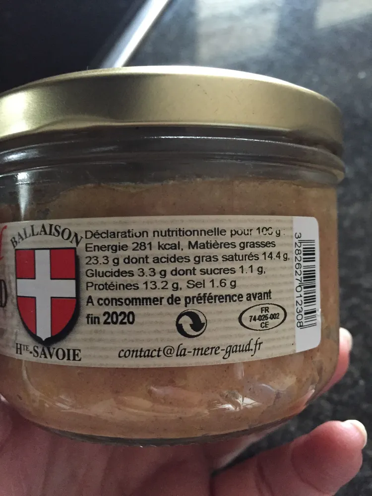 Pâté au foie de canard
