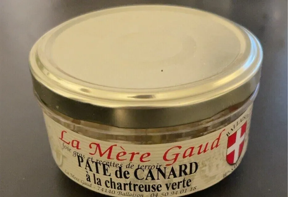 Pâté de canard à la chartreuse verte