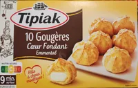 10 Gougères Coeur Fondant Emmental
