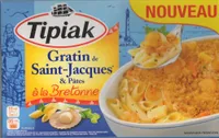Gratin de Saint-Jacques & Pâtes