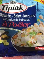 Risotto de Saint Jacques et Fondue de Poireaux à Poêler